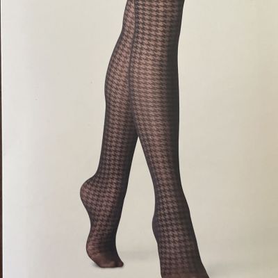 A New Day Fashion Tights Black Size M/L New 1 Pair