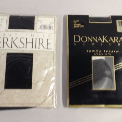 2 Pkgs Pantyhose - Size TALL - Donna Karan, Beautifully Berkshire - NEW