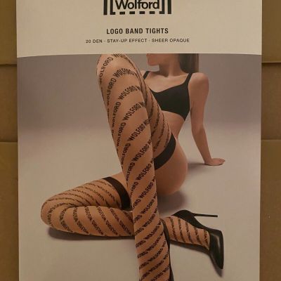 Wolford Logo Band Tights (Brand New)