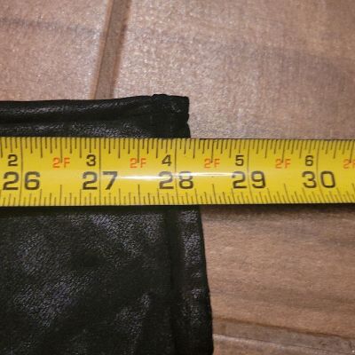Spanx Women's Faux Leather Leggings Black Size Small #2437