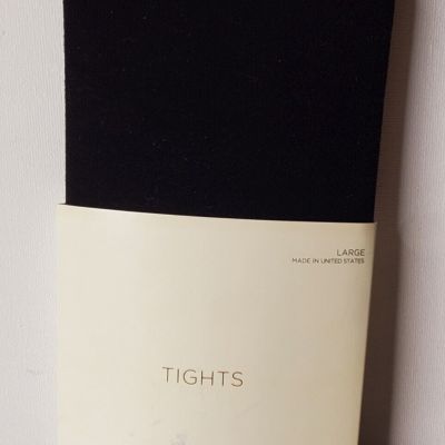 Talbots Tights, Nylon/Spandex Black - Size Large