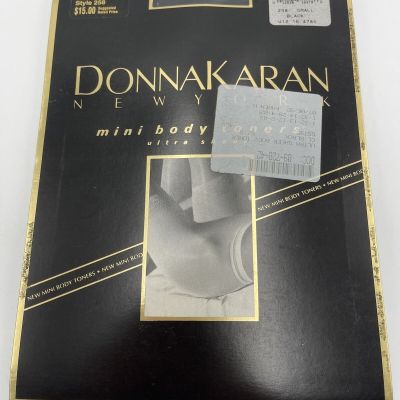 Donna Karan New York Mini Body Toners Black Ultra Sheer Small Style 258