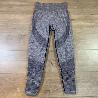 Victoria’s Secret PINK Seamless Leggings Gray Medium Ankle High Waist Workout