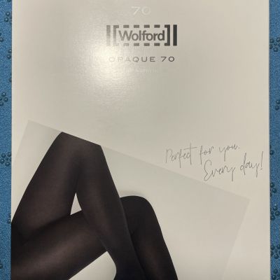 Wolford Opaque 70 Tights, XL , Black