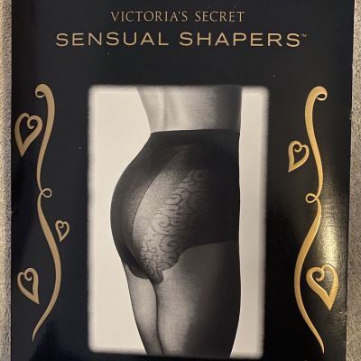 Victoria Secret Sensual Shapers Hip & Tummy Control Pantyhose Nude Size Large
