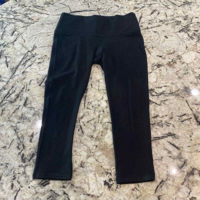 Black Spanx Cropped Leggings size small