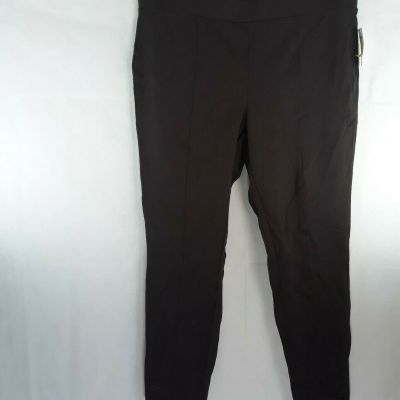 Style & Co. Womens Brown Mid-Rise Skinny Pull On Leggings Plus WP-169