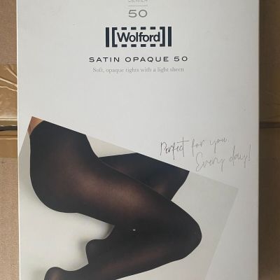 Wolford Satin Opaque 50 Tights (Brand New)