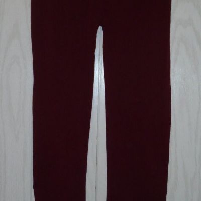 Free To Live Red Fleece Lined Leggings Womens One Size NEW Style #TX-300