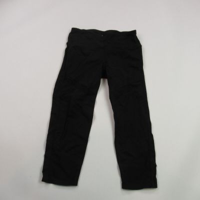 Athleta Leggings Womens Small Workout Gym Stretch Lightweight Black Yoga