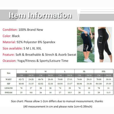 Women Summer Yoga Leggings Stretch GYM Pants Mesh Fitness Trousers With Pocket