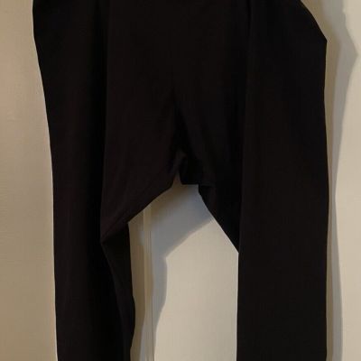J Jill Black Crop Leggings Size 4X