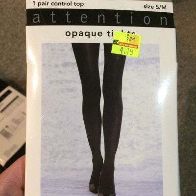 Women's Tights Attention Opaque & Fashion Assorted Lot Of 18 Size S-M-L-1X-2X