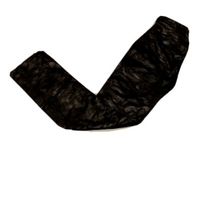 Joe Boxer NEW Womens Camo Shine Fashion Leggings Black Medium $70