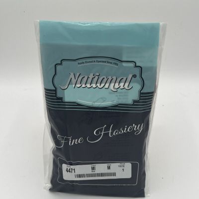 Vintage National Fine Hosiery Stocking Color Mist Size M Style 4471