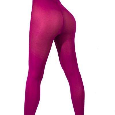 Sofsy Opaque Microfibre Tights For Women - Invisibly Reinforced Opaque Brief Pan