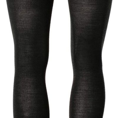 Wolford Merino Sheer Tights For Women Pantyhose Hosiery Soft Small, Black