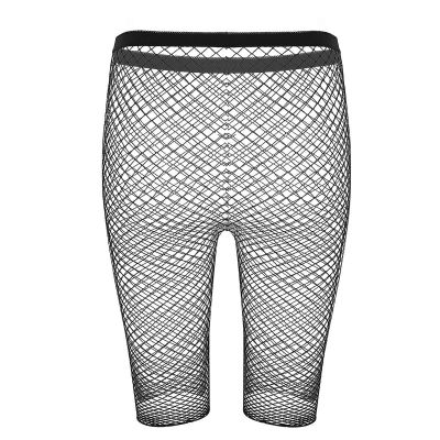 Sexy Women Fishnet Legging Shorts Hot Pants Sheer Mesh Stockings Trousers