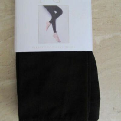 Jessica Simpson Jet Black Soft Footless Leggings Size Small New