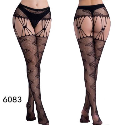Cozy Feel 3 Pairs Stockings Sexy Lace Pantyhose Tights Garter Lady Large size