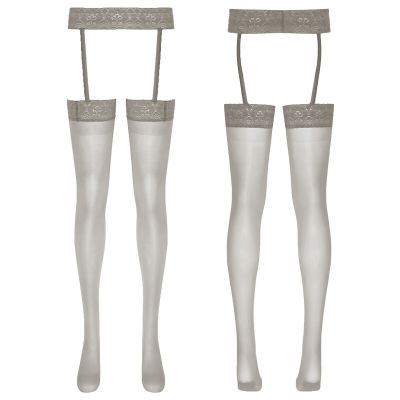 Womens Pantyhose Cutout Stockings See-Through Lingerie Stretchy Clubwear Sheer