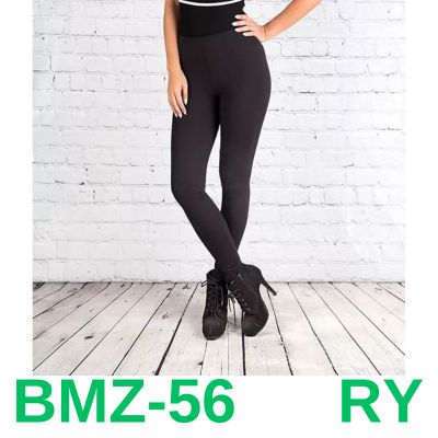 SATINA High Waisted Leggings for Women - Black Full Length Women's, One Size