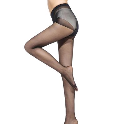 2pcs Soft Elastic Stockings Women's Sheer Tights Top Pantyhose Panty Hose