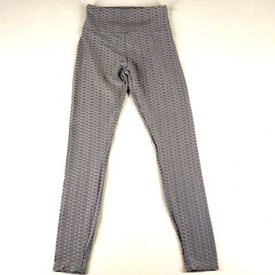 Tinstree Women's Workout Pants Ruched Butt Lifting High Waist Yoga Size S Tummy