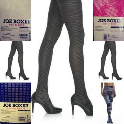 Women's Joe Boxer Fashion Tights.  Assorted, S/M or M/L $10.00 for each pair. FS