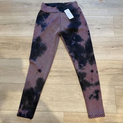 Yuna Fashion Tie-Dye Yoga Pants Leggings Scrunch Butt Size S/M