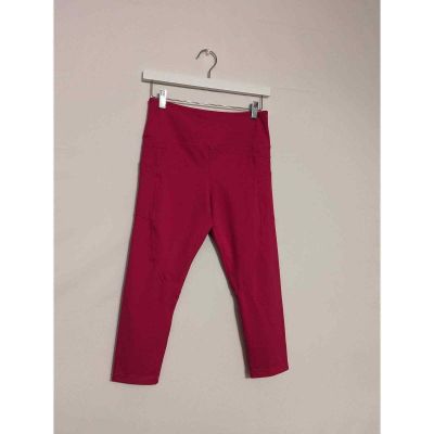 Zyia active bright pink workout leggings with 2 pockets size Medium 8-10 (B21)