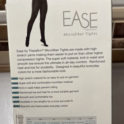 Ease Microfiber 20-30mmHg Moderate Compression Support Tights (Sand)