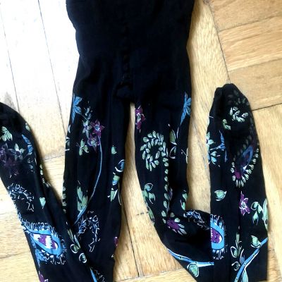 Emporio Armani FASHION tights with floral-print** US L