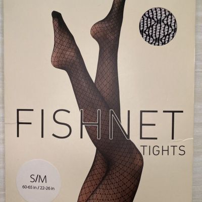 Forever21 Black Fishnet Tights Legwear Party Club Event Hosiery Women’s Size S/M