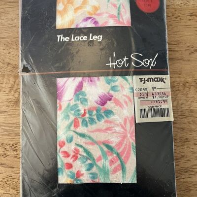 Vintage Hot Sox The Lace Leg Size B