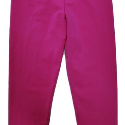 J Crew Everyday Leggings Cropped Size Medium Pink Style AJ702 Cotton Blend