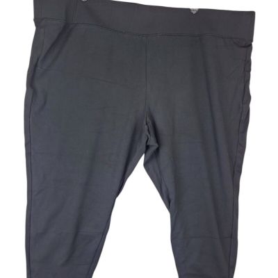 Torrid Cropped  Career Leggings Womens 6XL R Black Pixie Work Out Gym High Rise