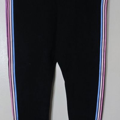Torrid Legging Black Capri With Stripe On Sides Size 2x
