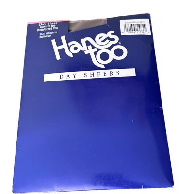 Hanes Too Day Sheer Pantyhose Stockings Size CD Gentlebrown