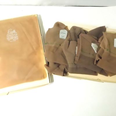 Lot of 5 Women's Nylon Stockings, New & Unused-5 pairs-Sizes Vary