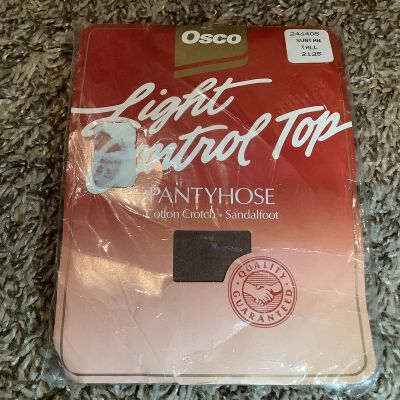 Osco light control top pantyhose, color suntan, size: Tall
