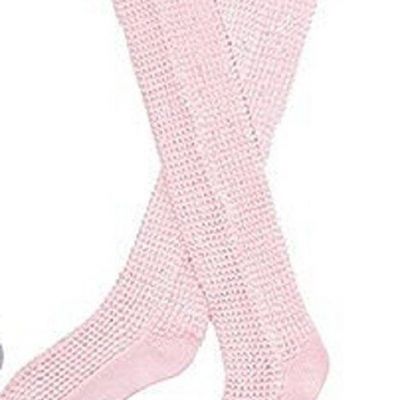 Victoria's Secret Cashmere Blend Sequin Waffle Socks Knee High Pink XSS