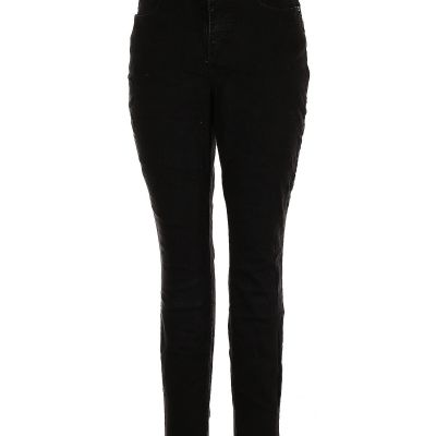 FASHION TO FIGURE Women Black Jeggings 14 Plus