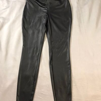 Wild Fable Leggings Womens Extra Small Black Shiny Media Pocket