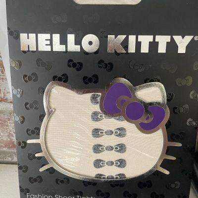 Hello Kitty Sexy White Fashion Sheer Tights S/M New