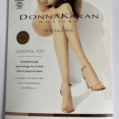 Donna Karan Hosiery Size Medium The Nudes Pantyhose 00A19 Tone A05 Brown B11