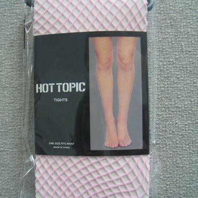 FUN HOT TOPIC PINK MEDIUM NET FISHNET  TIGHTS FOR BARBIE O/S  NWT  FOR  EASTER
