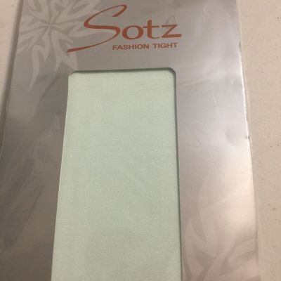 Sotz Fashion Tights.  New With Tags.  Light Robin's Egg Blue Tights.  Women. S/M