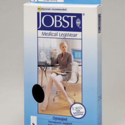 Jobst Opaque Pantyhose Waist Closed Toe 15 - 20mmHg Compression