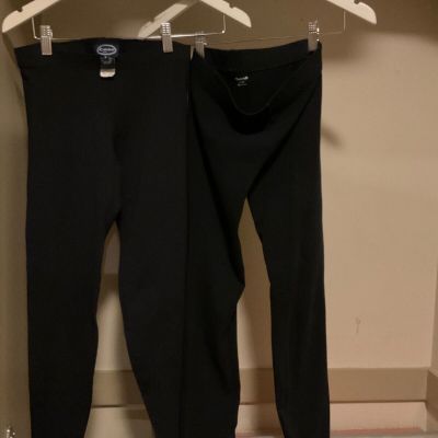 madewell XS& scoop P - lot of 2 black tights